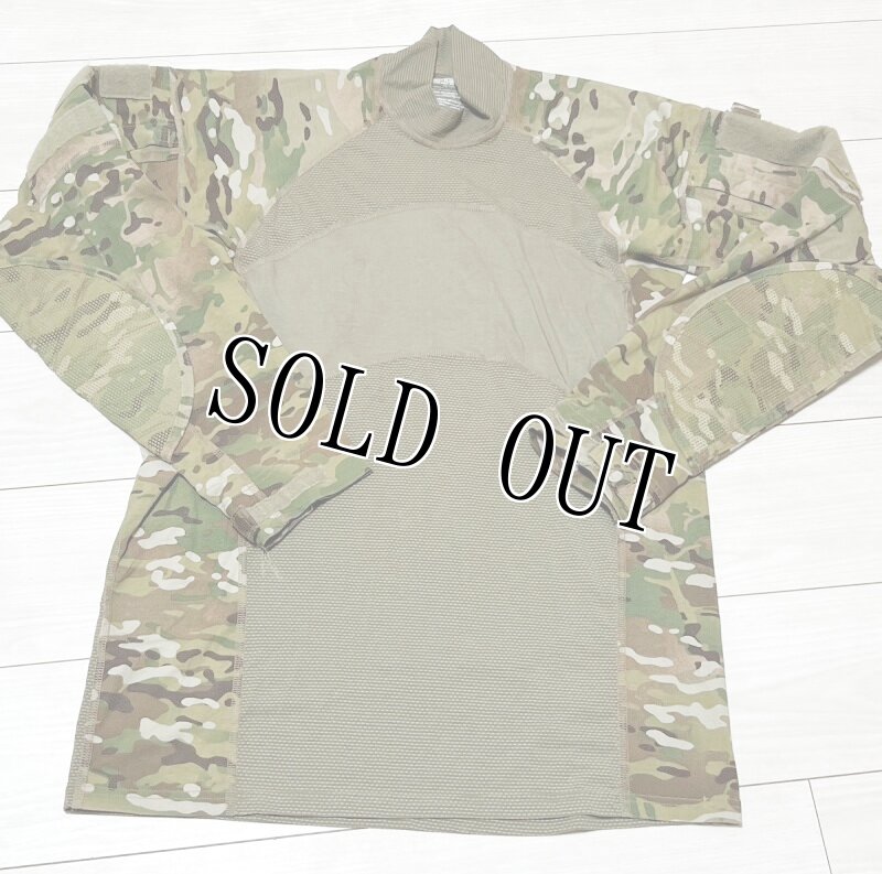 画像1: 米軍実物,マルチカム COMBAT SHIRT　コンバットシャツ　 LARGE (1)