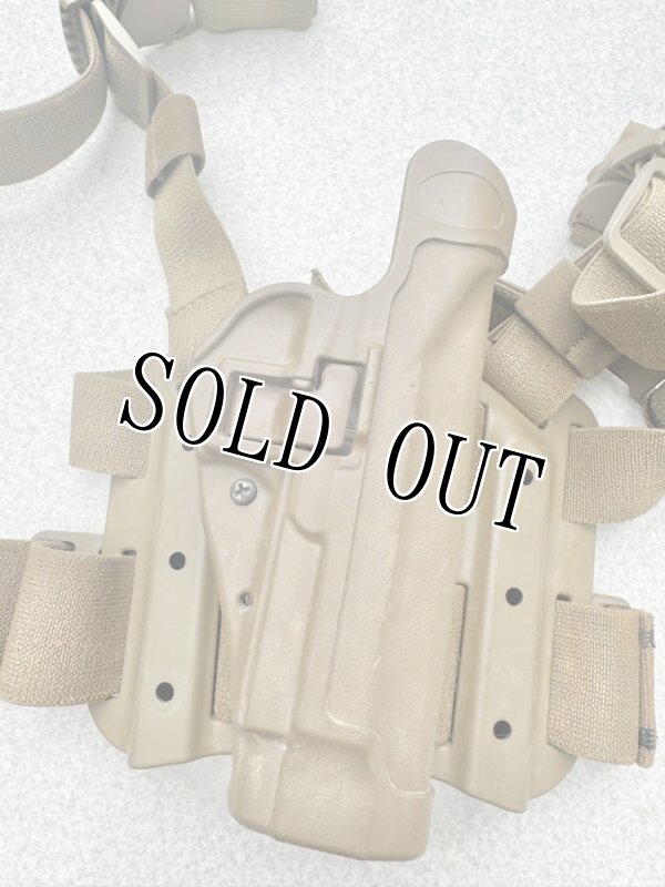 画像2: 米軍実物 BLACKHAWK LEG  HOLSTER　U.S.M.C 支給品　ホルスター (2)