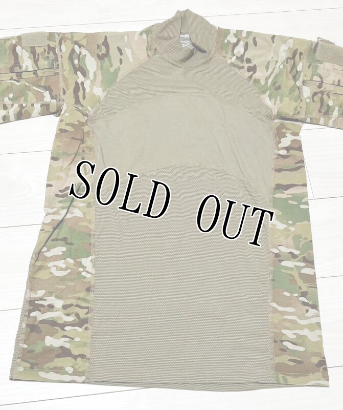 画像2: 米軍実物,マルチカム COMBAT SHIRT　コンバットシャツ　 LARGE (2)