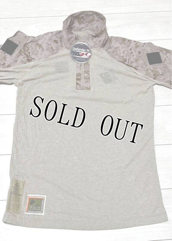 画像2: 米軍実物　FROG　デザートマーパットコンバットシャツ　M-R (2)