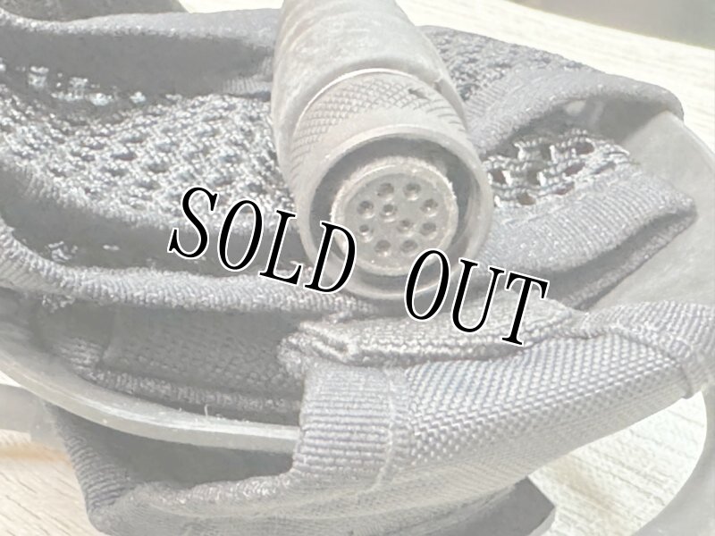 画像8: 米軍実物 THALES製マリタイムタクティカルヘッドセット 10-pinマリタイムコネクター (8)