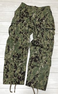 米軍実物 AOR1 NWU Type II パンツ トラウザー S-R 海軍 NAVY