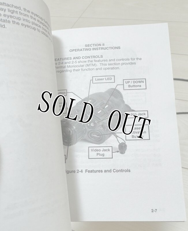 画像17: 米軍実物 AN/PAS-23 Mini Thermal Monocular W/IR Laser include Demist Shield And Data Cable (17)