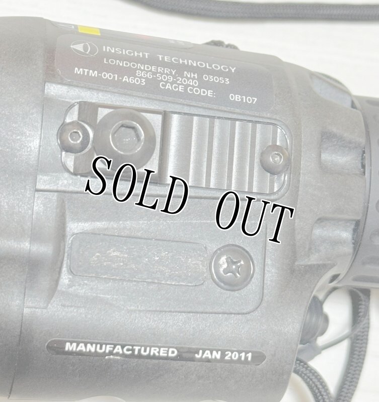 画像11: 米軍実物 AN/PAS-23 Mini Thermal Monocular W/IR Laser include Demist Shield And Data Cable (11)