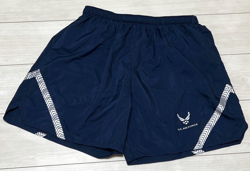 画像1: 米軍放出品　USAF　AIR FORCE　トレーニングパンツ　 (1)