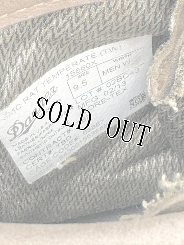 画像10: 米軍実物 DANNER USMC RAT TEMP FT 15660X GORE-TEX ブーツ 9.5 W (10)