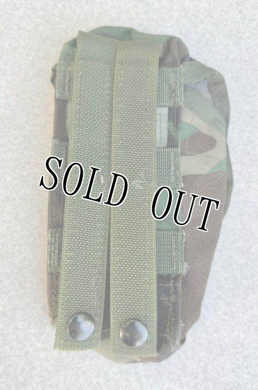 画像3: 米軍実物 ダブルマ ガジンポーチ MOLLE II M4/M16 ウッドランド (3)