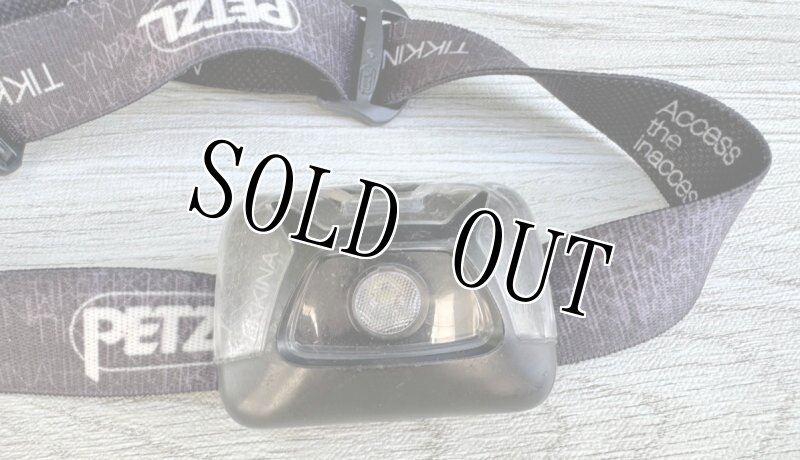 画像2: 米軍放出品 PETZL TIKKINA LED ハイブリッド ヘッドライト (2)