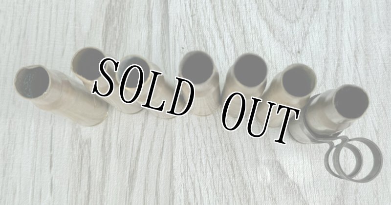 画像4: 米軍実物 12.7mm弾 空薬莢 7個 使用済み 安全品 (4)