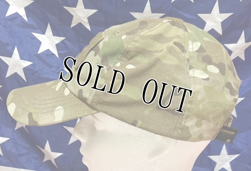 画像3: 米軍放出品 CONDOR TACTICAL CAP マルチ　 (3)