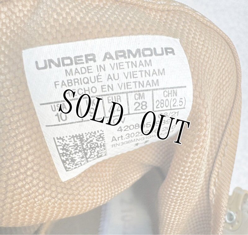 画像10: 米軍放出品 UNDER ARMOUR ロードアウト タクティカルブーツ 海外限定 (10)