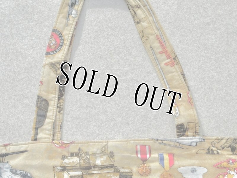 画像5: 米軍放出品 US MARINE トートバッグ / エコバッグ (5)