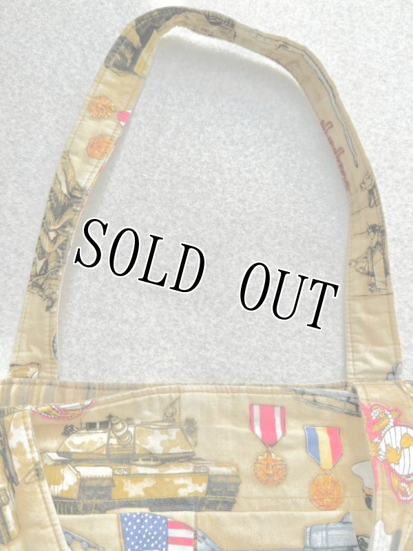 画像7: 米軍放出品 US MARINE トートバッグ / エコバッグ (7)