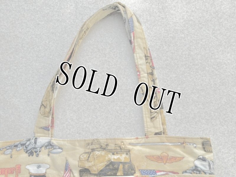 画像6: 米軍放出品 US MARINE トートバッグ / エコバッグ (6)