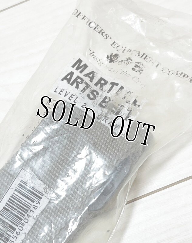 画像2: 米軍実物 Martial Arts BDU ベルト GRAY (112cm) (2)