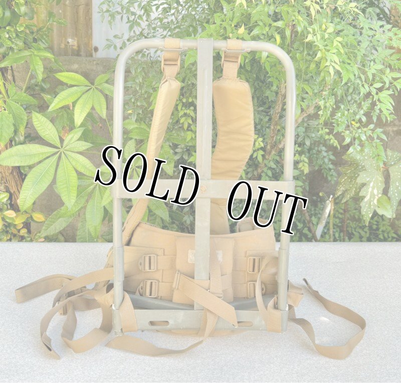 画像8: 米軍海兵隊実物  USMC PACK FILBE  メインパック ハーネス コヨーテ (8)