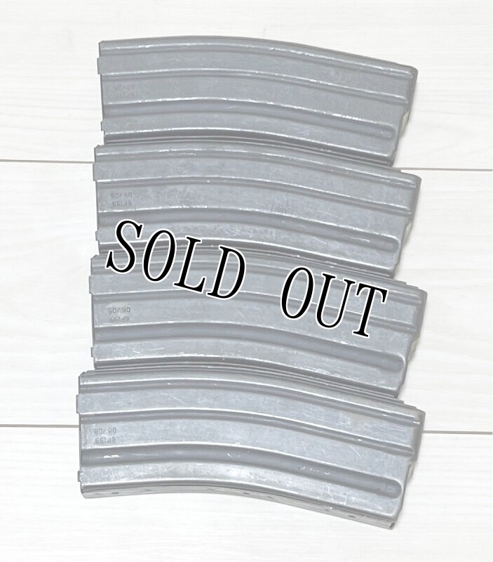 画像3: 米軍実物, M16/M4 30連 5,56MM マガジン 4個セット (3)