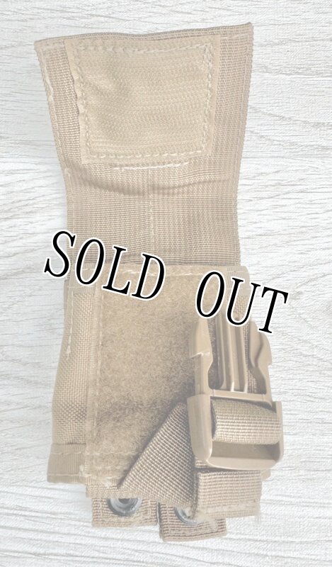 画像5: 海兵隊放出品 TAC SHIELD T4005CY シングル フラッグ グレネード ポーチ (5)