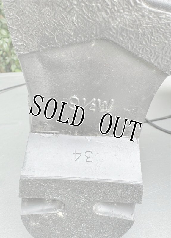 画像10: アメリカ軍実物 スピードレース コンバット レザーブーツ  (10)