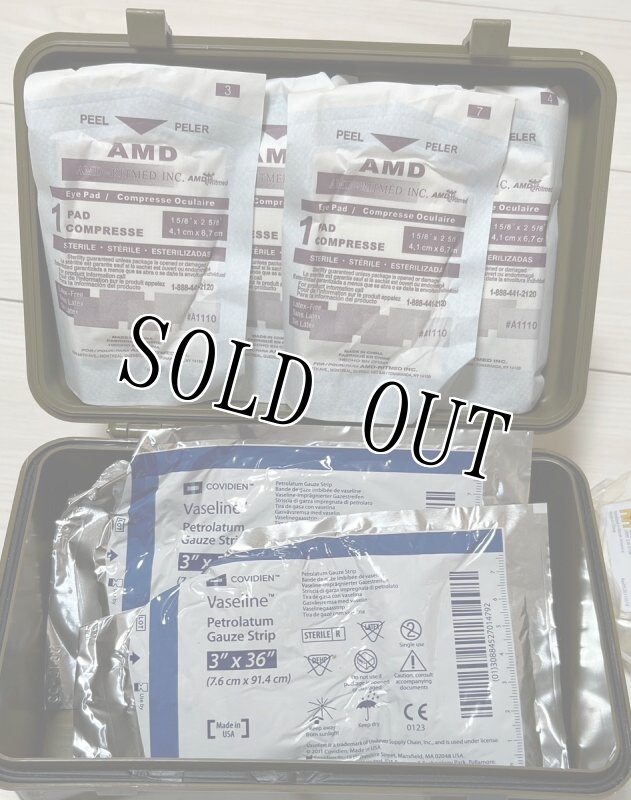 画像5: 米軍実物 FIRST AID KIT BOX GENERAL PURPOSE ファーストエイドボックス   (5)