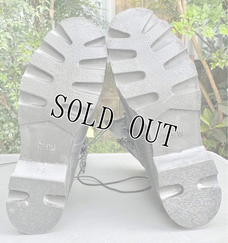 画像8: アメリカ軍実物 スピードレース コンバット レザーブーツ  (8)