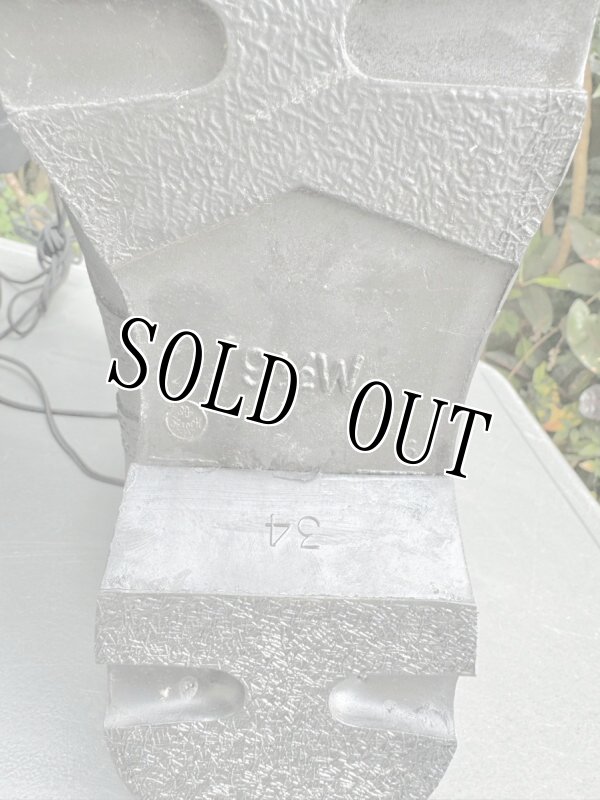 画像9: アメリカ軍実物 スピードレース コンバット レザーブーツ  (9)