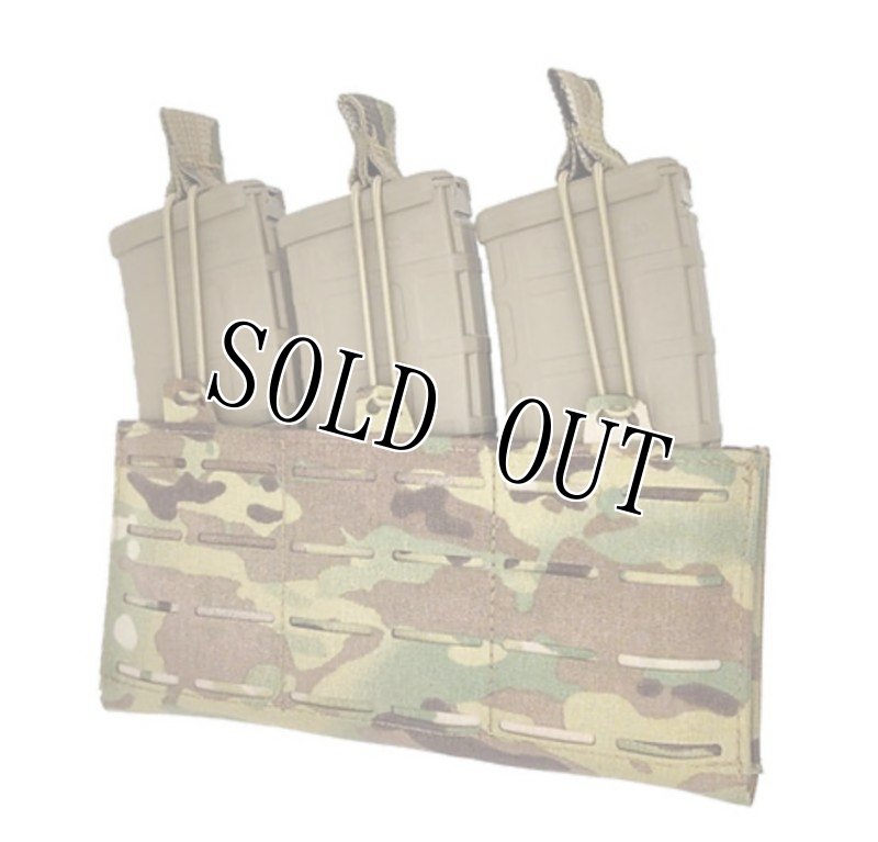 画像7: 米海軍放出品 RZR MOLLE Triple Rifle Mag Pouch (7)