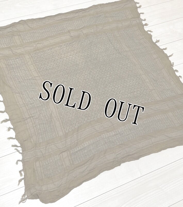 画像5: 米軍放出品  アフガンストール ターバン スカーフ 3枚セット (5)