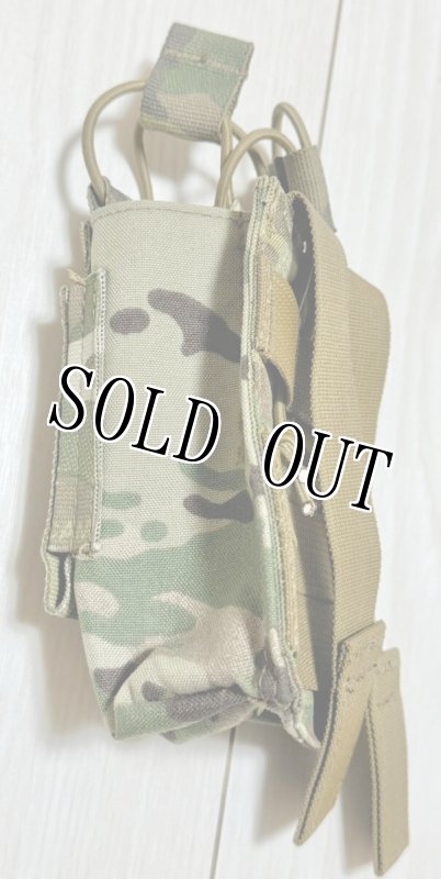 画像2: 米海軍放出品 実物 T3 GEAR Magnet M4 Double Mag Pouch  (2)