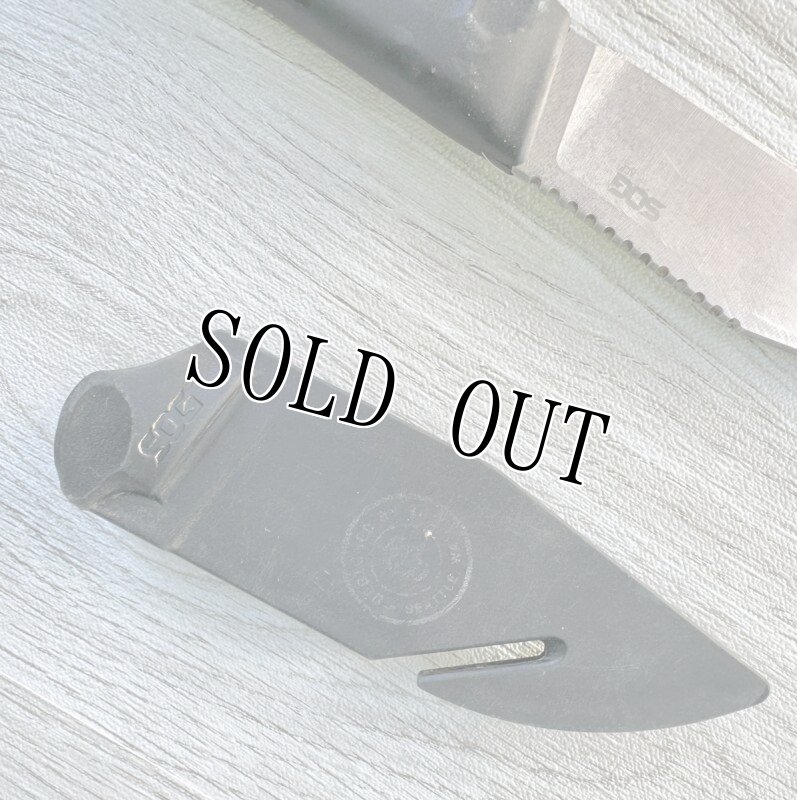 画像4: 米軍放出品 SOG ACE 1001 エース ナイフ ザイテル ハンドル カイデックス シース  (4)