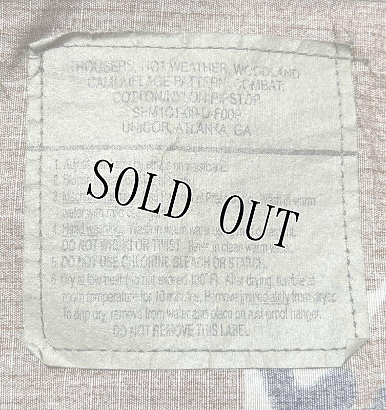 画像6: 米軍実物,ウッドランドカモ　迷彩パンツ　LARGE-REGULAR (6)