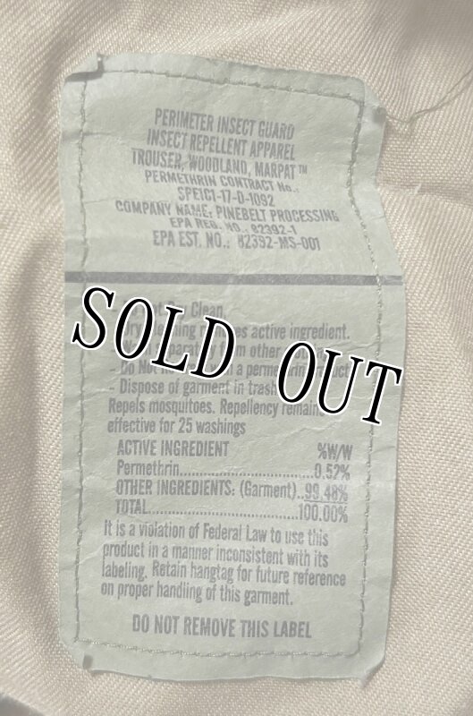 画像4: 海兵隊実物 USMC ウッドマーパットパンツ SMALL-SHORT (4)