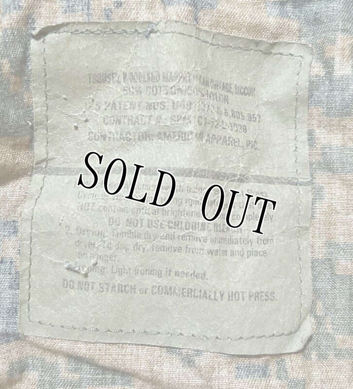 画像6: 海兵隊実物 USMC ウッドマーパットパンツ SMALL-REGULAR (6)