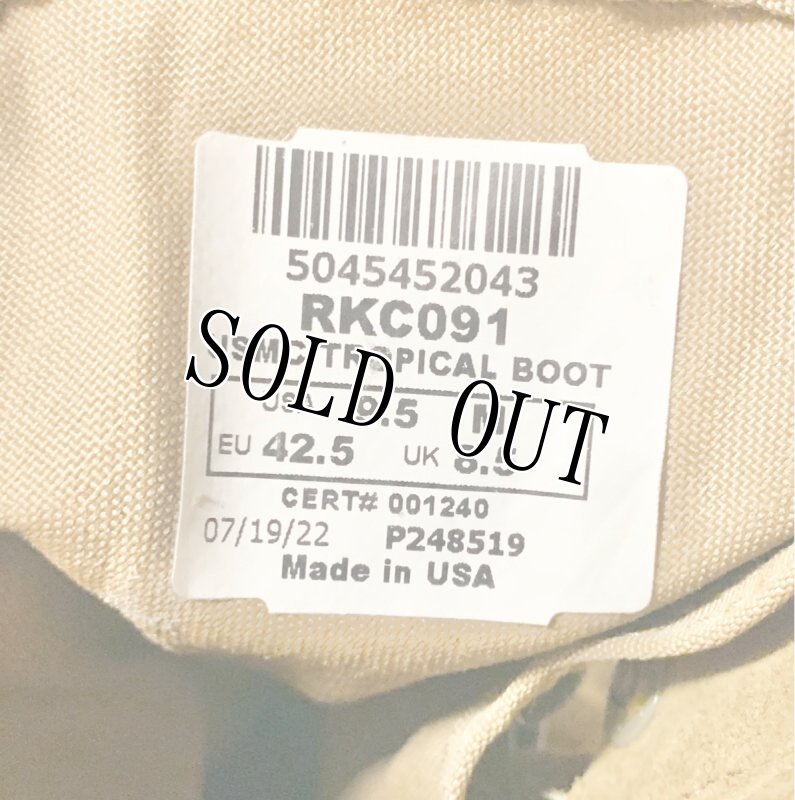 画像10: 新型 !!米海兵隊実物 Rocky USMC Tropical Boot  9.5 M   (10)