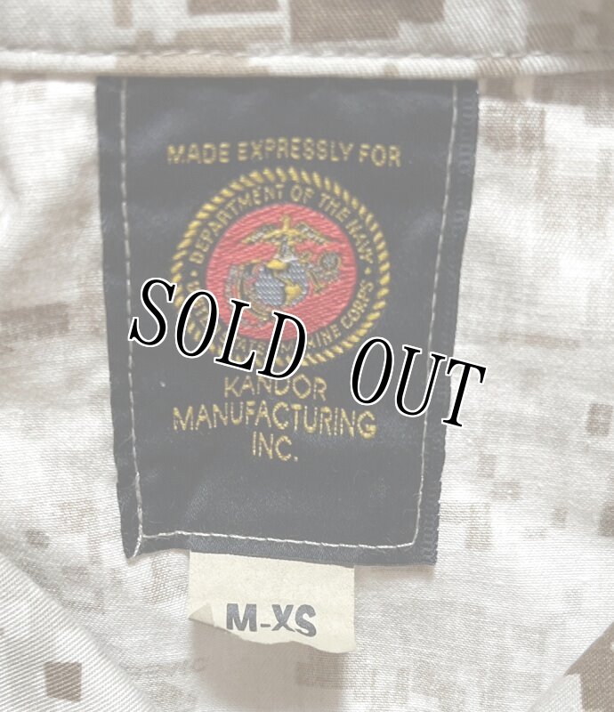 画像5: 米軍実物, US NAVY デザートマーパット ジャケット MEDIUM‐X SHORT (5)