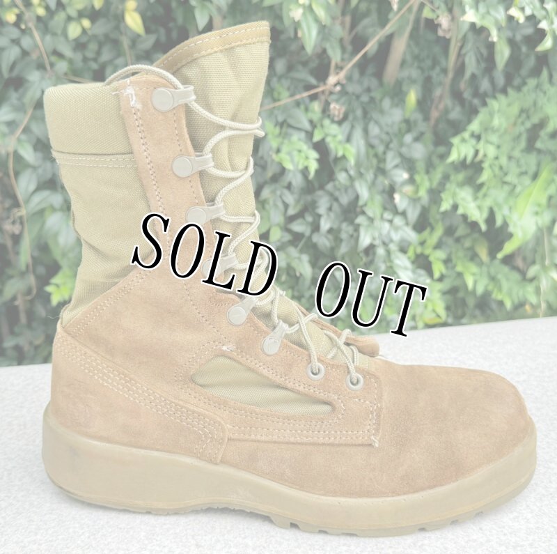 画像4: 米海兵隊実物 Belleville デザートマーパット コンバットブーツ 550ST (4)