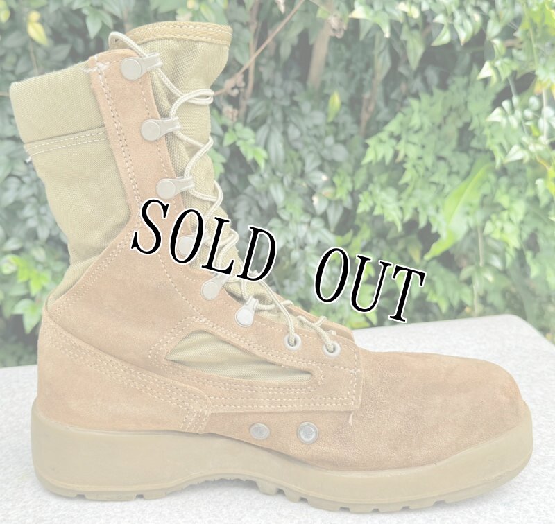 画像6: 米海兵隊実物 Belleville デザートマーパット コンバットブーツ 550ST (6)