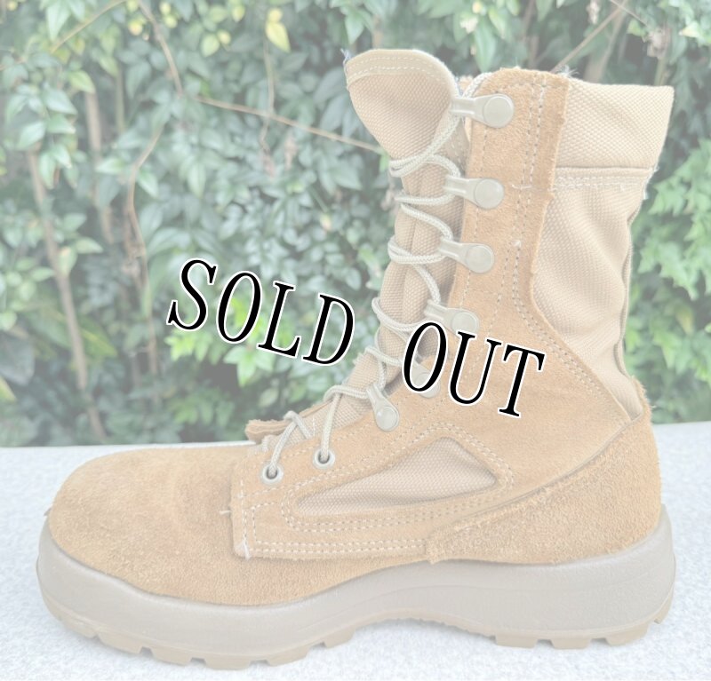 画像5: 米軍実物 BELLEVILLE タクティカル デザートブーツ AFSTC (5)