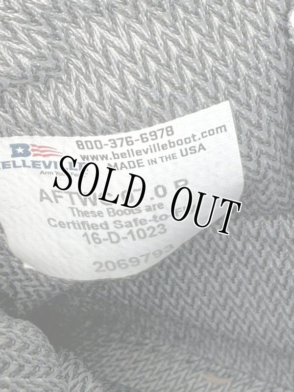 画像10: 米軍実物 BELLEVILLE タクティカル デザートブーツ AFSTC (10)