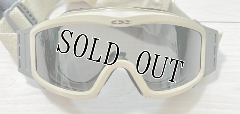 画像2: 米軍実物　ESS　ゴーグル　TAN (2)