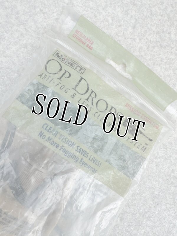 画像3: 米軍放出品 McNETT OP DROPS ゴーグル サングラス 望遠鏡 レンズ拭き 曇り止め (3)