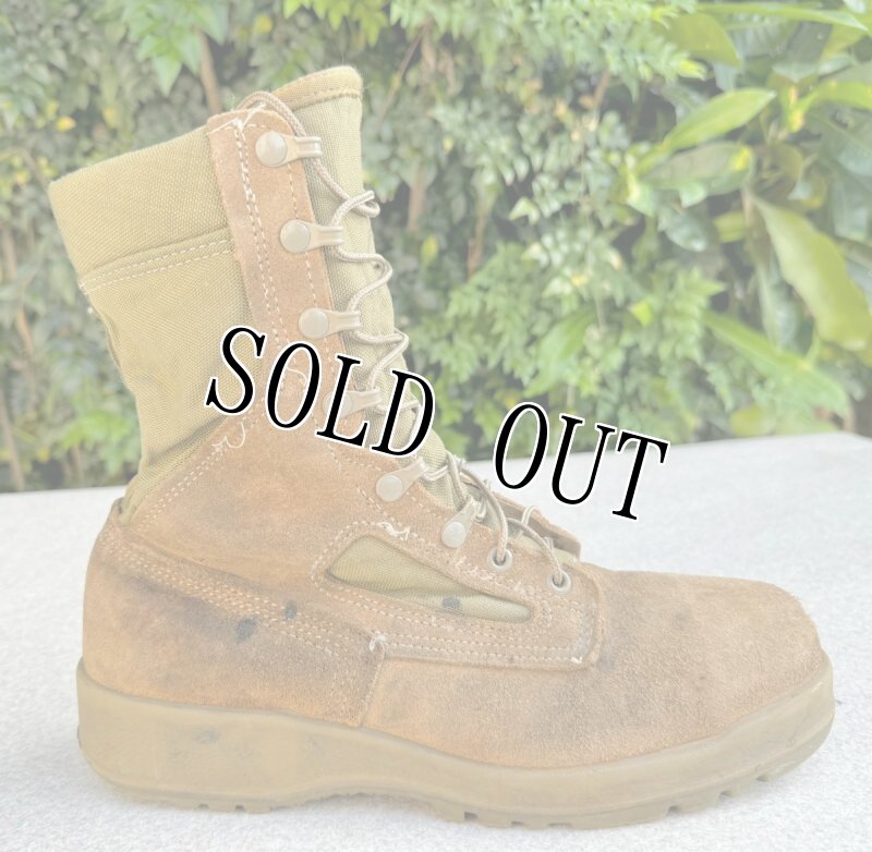 画像2: 米海兵隊実物 Belleville デザートマーパット コンバットブーツ 550ST (2)