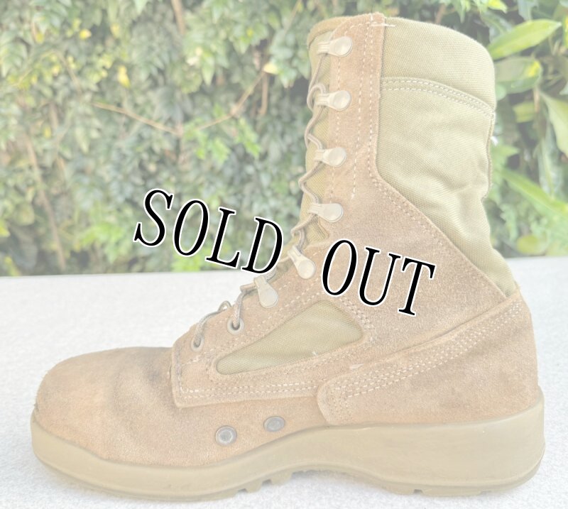 画像6: 米海兵隊実物 Belleville デザートマーパット コンバットブーツ 550ST (6)