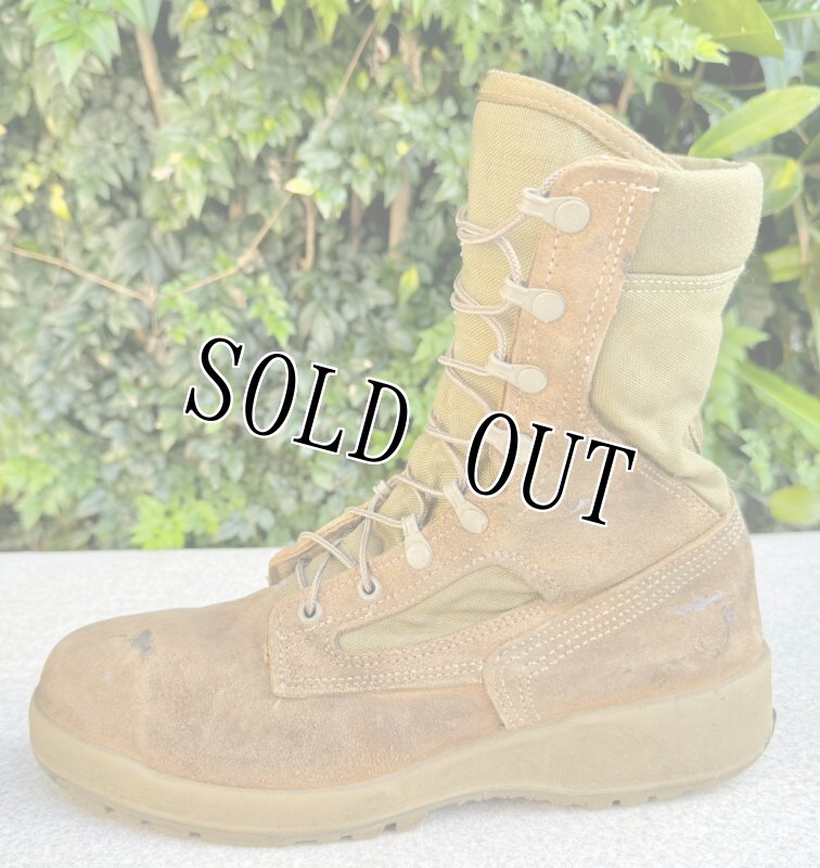 画像4: 米海兵隊実物 Belleville デザートマーパット コンバットブーツ 550ST (4)