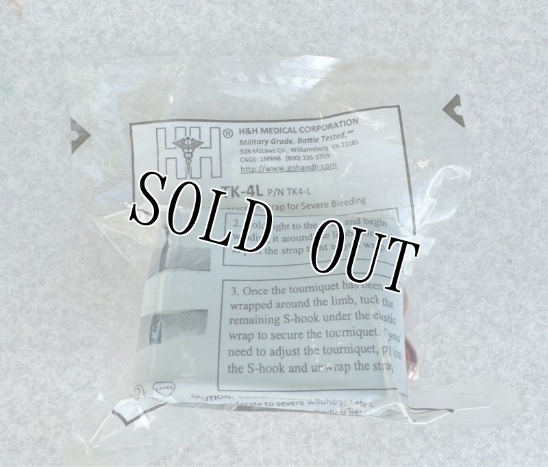 画像5: 米軍実物 Tourni-Kwik TK4-L "40" B Combat Compression strap 止血帯　 (5)