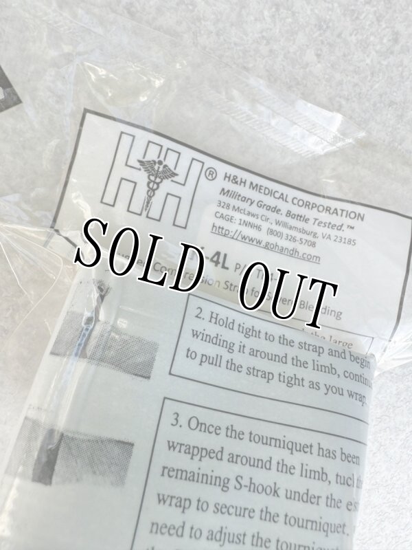 画像4: 米軍実物 Tourni-Kwik TK4-L "40" B Combat Compression strap 止血帯　 (4)