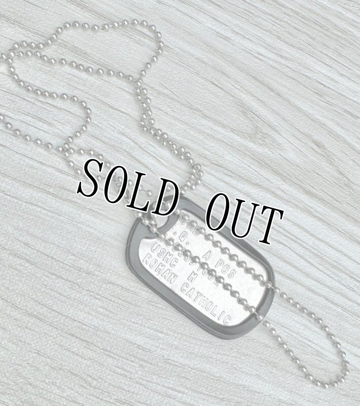 画像2: 米軍実物 US MARINE ドッグタグ (2)