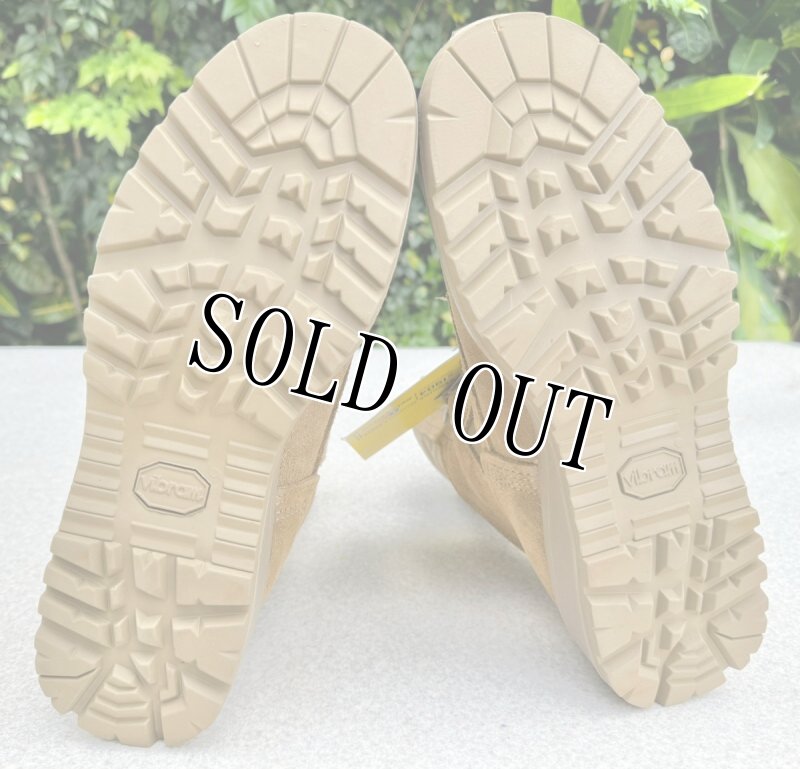 画像8: 米軍実物 BELLEVILLE コンバットブーツ C390 コヨーテ ARMY スコーピオン (8)