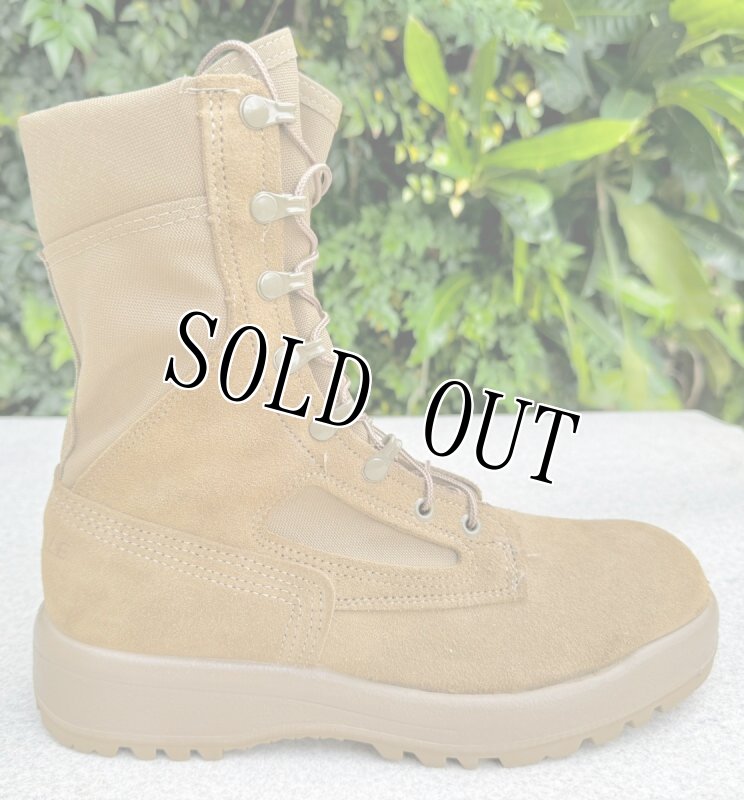 画像3: 米軍実物 BELLEVILLE コンバットブーツ C390 コヨーテ ARMY スコーピオン (3)