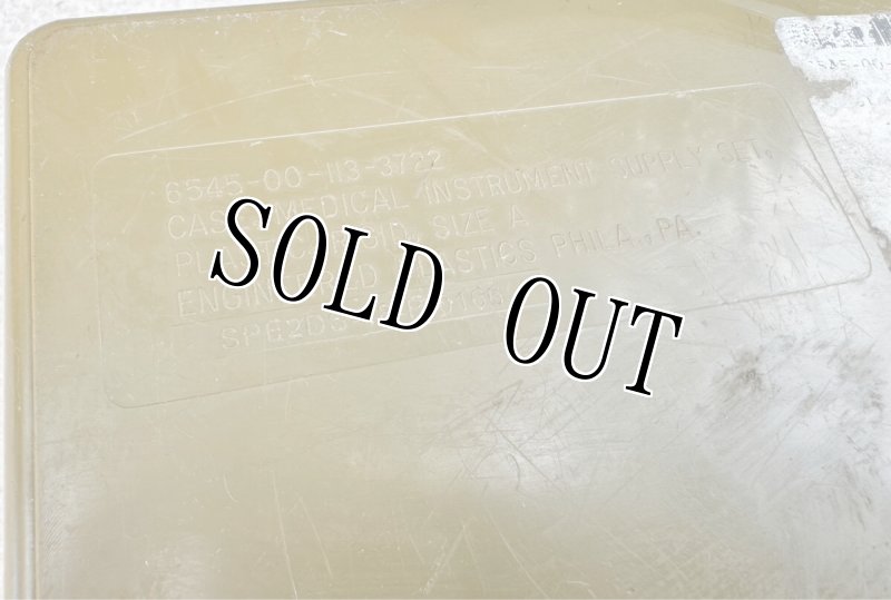 画像13: 米軍実物 FIRST AID KIT BOX GENERAL PURPOSE ファーストエイドボックス   (13)